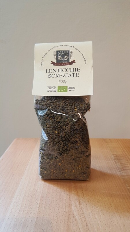 LENTICCHIE SCREZIATE AZIENDA PODERE PERETO