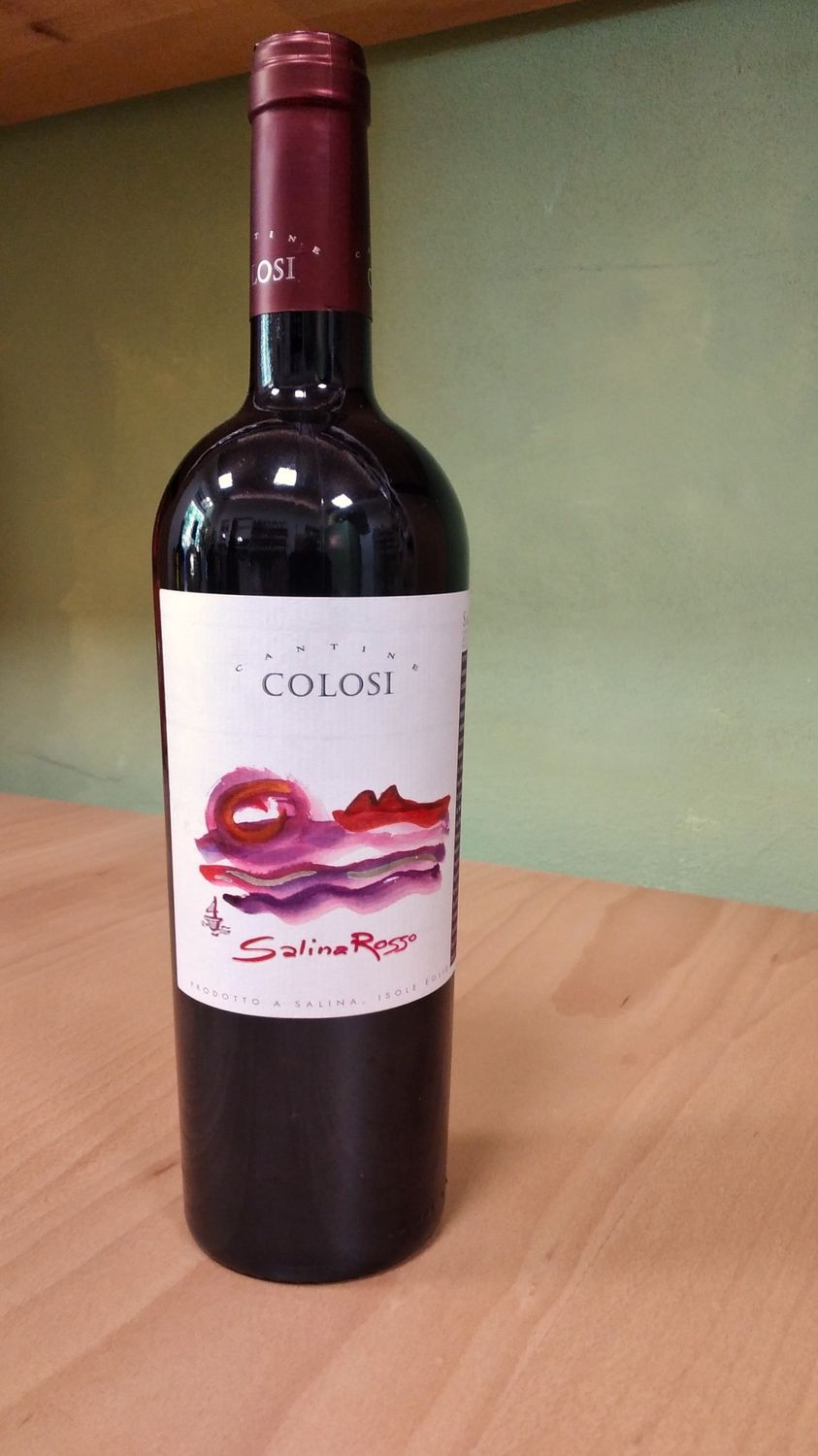 Cantine Colosi vino rosso Salina