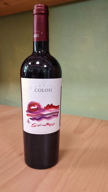 Cantine Colosi vino rosso Salina