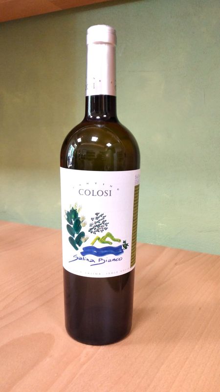 Cantine Colosi vino bianco Salina