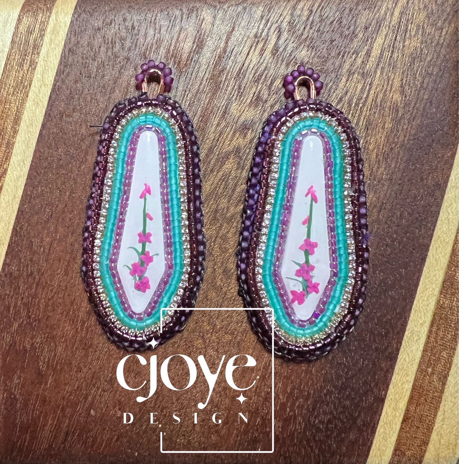Mini Fireweed Earrings
