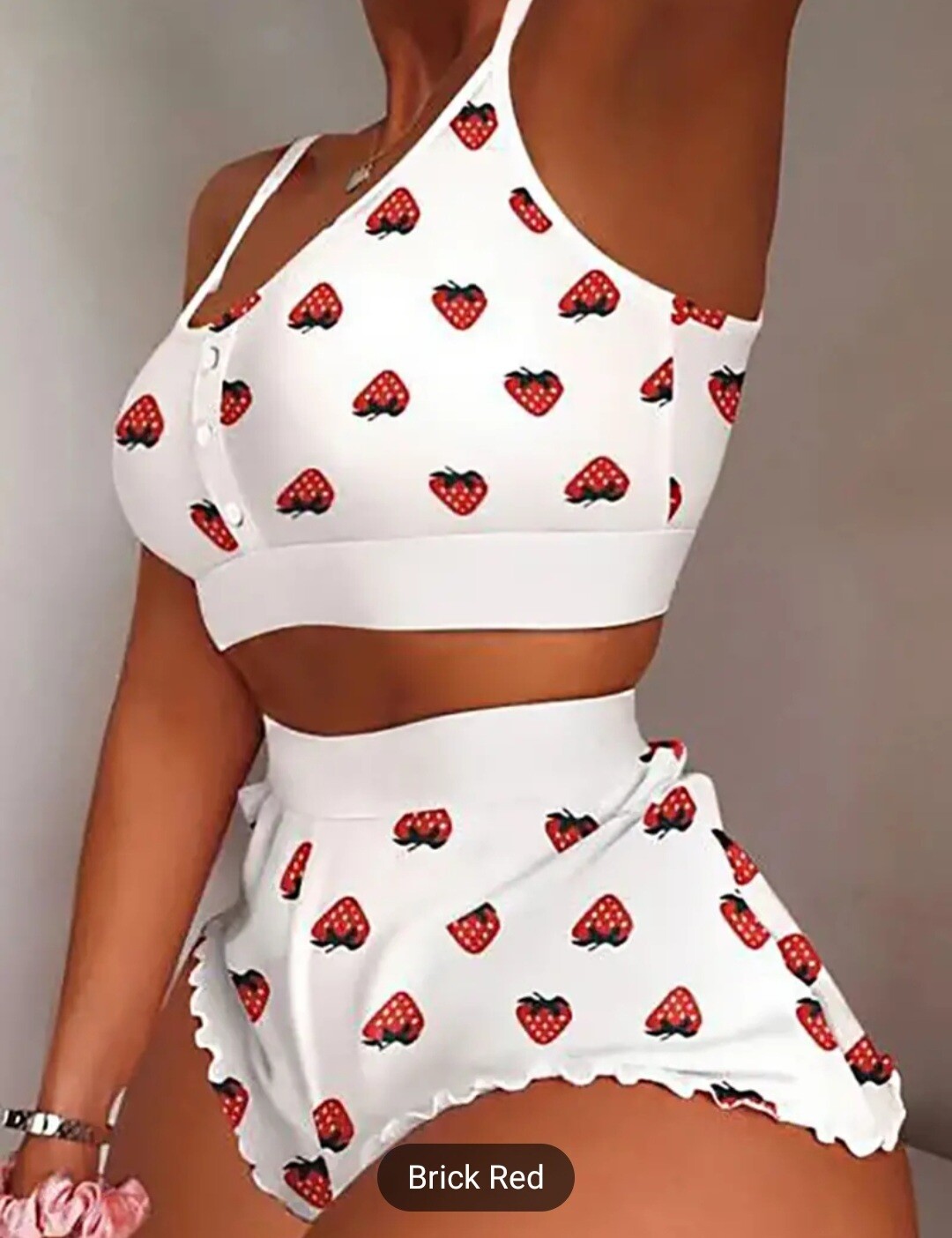 Trim pajama set