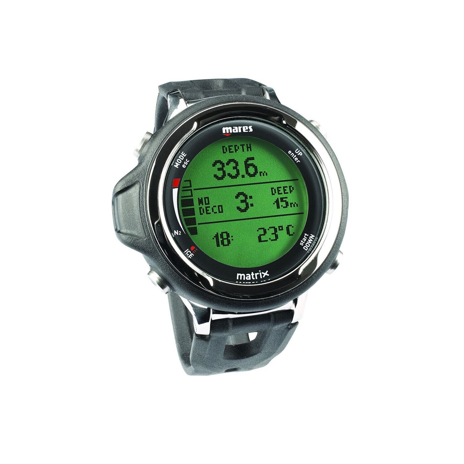 Mares Dive Computer New Matrix black
