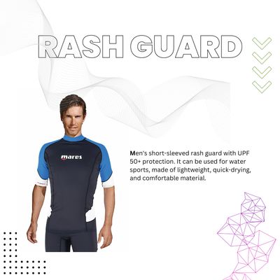 Mares Rash Guard - short sleeve - man