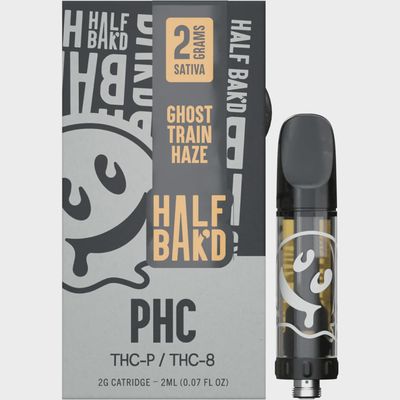 Half Bak&#39;d PHC THC-P 2g Cartridge