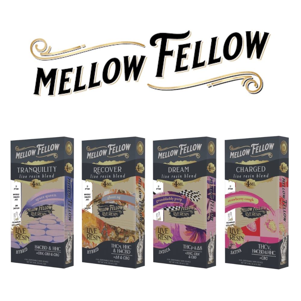 Mellow Fellow Live Resin 4G Disposable