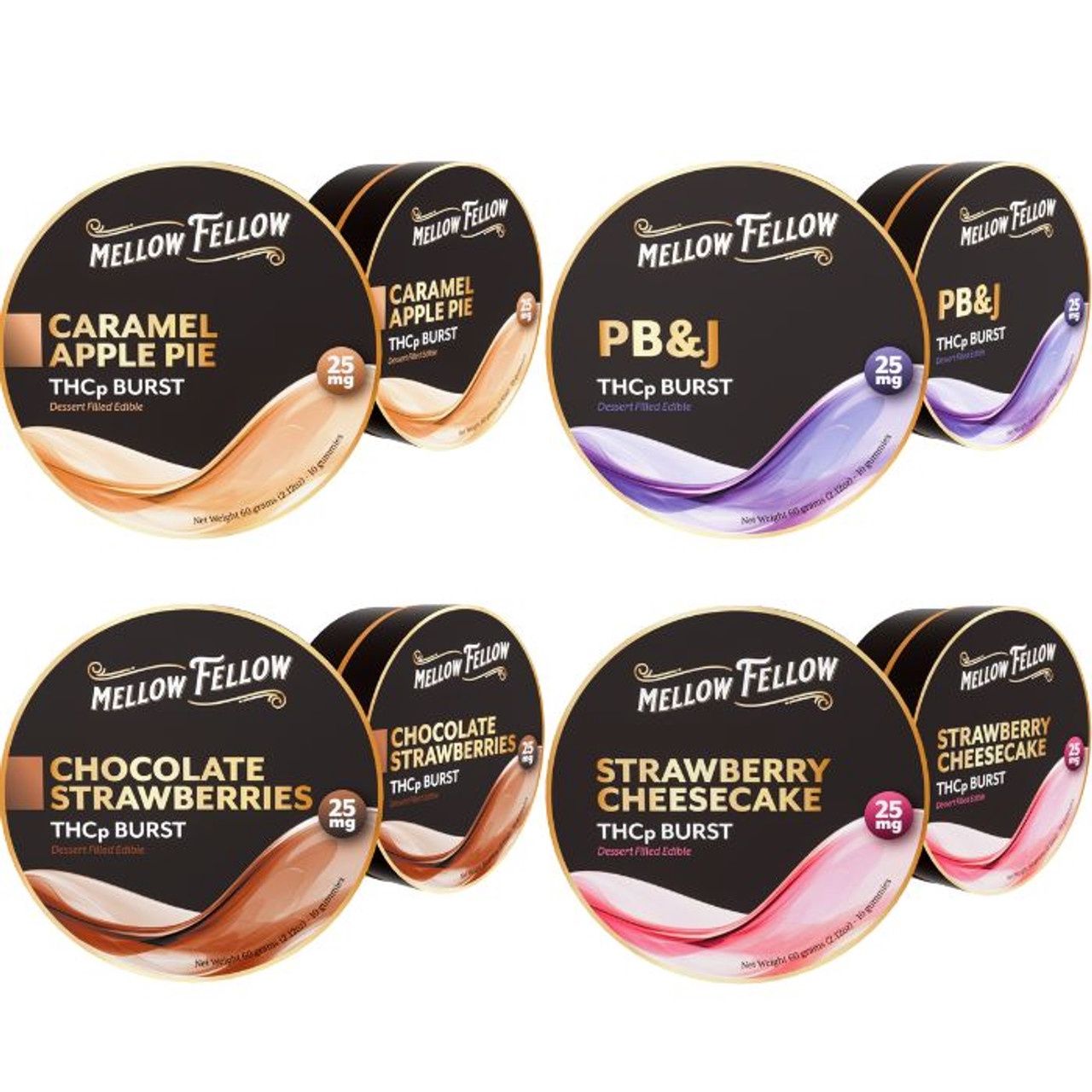 Mellow Fellow Burst THC-P Gummies - 10ct