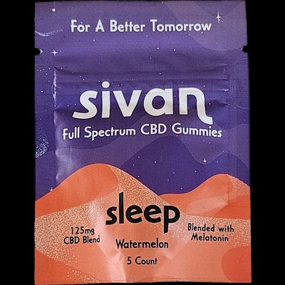 Sivan CBD Sleep Gummies 5ct