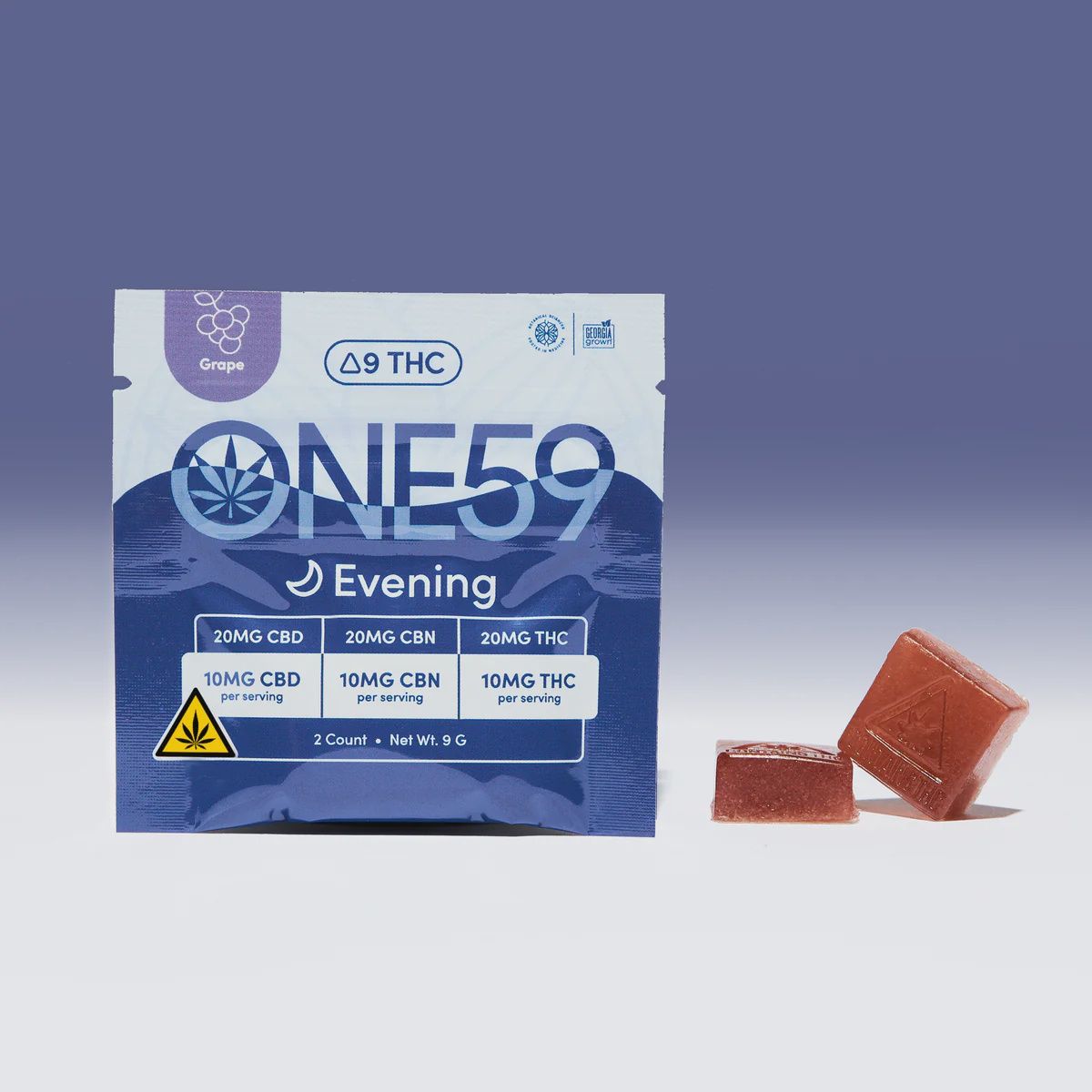 One59 D9 &amp; CBD 30mg 2pk