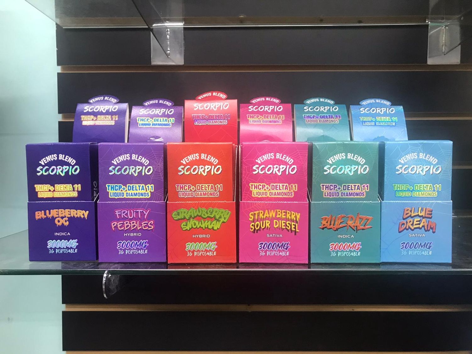 Scorpio Venus Blend 3G THC-P Diamonds Disposable
