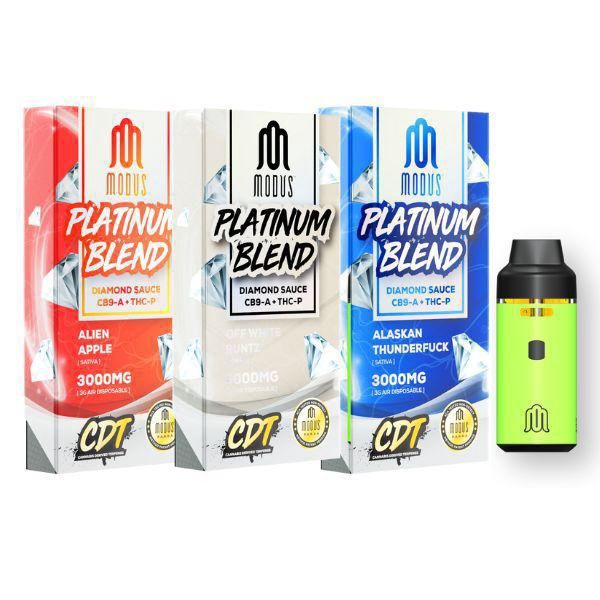 Modus Platinium Blend 3g THC Disposable
