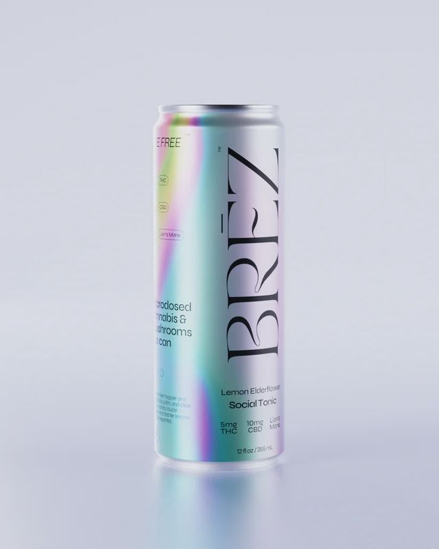 Brez THC + Mushroom Drink