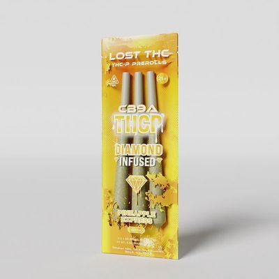 Lost THC 1.6g Hemp Infused Pre-rolls 3pk