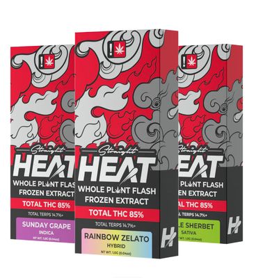 Straight Heat Total THC 1g Disposable