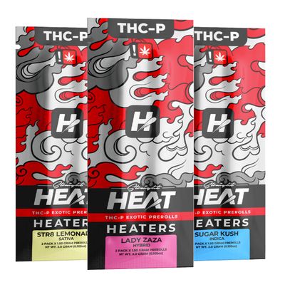 Straight Heaters 1.5g THC-P Pre-rolls 2pk