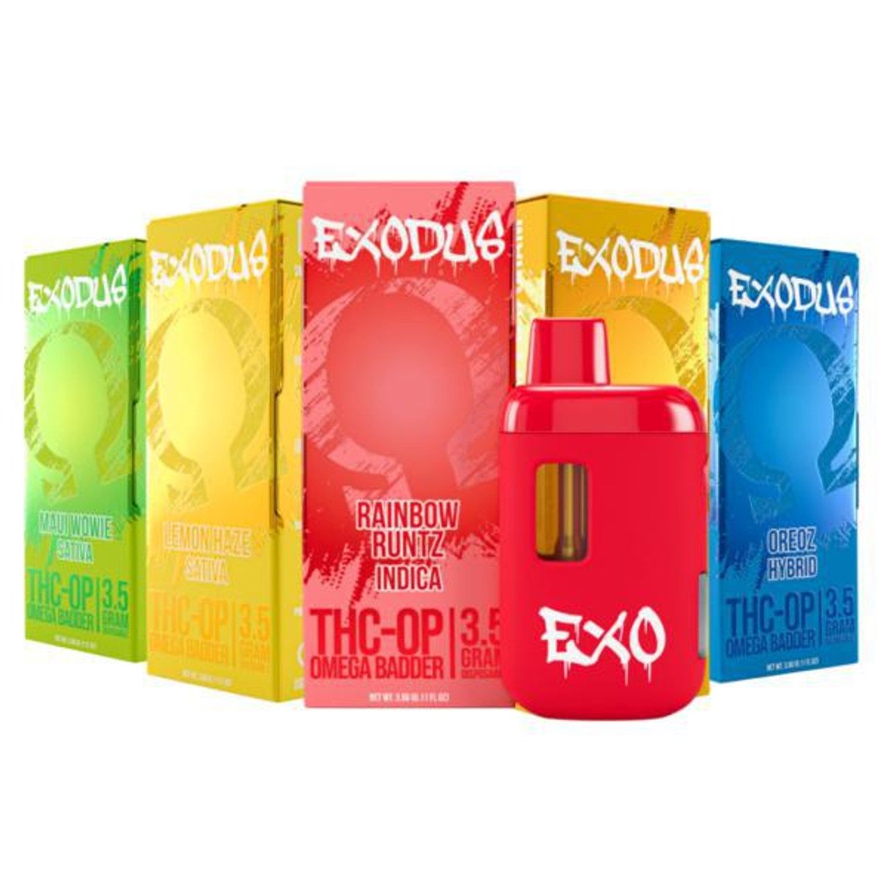 Exodus D8 &amp; THC-OP 3.5g Disposable