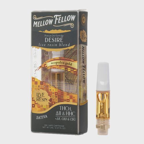 Mellow Fellow THC 2g Cartridge, Strain: Acapulco