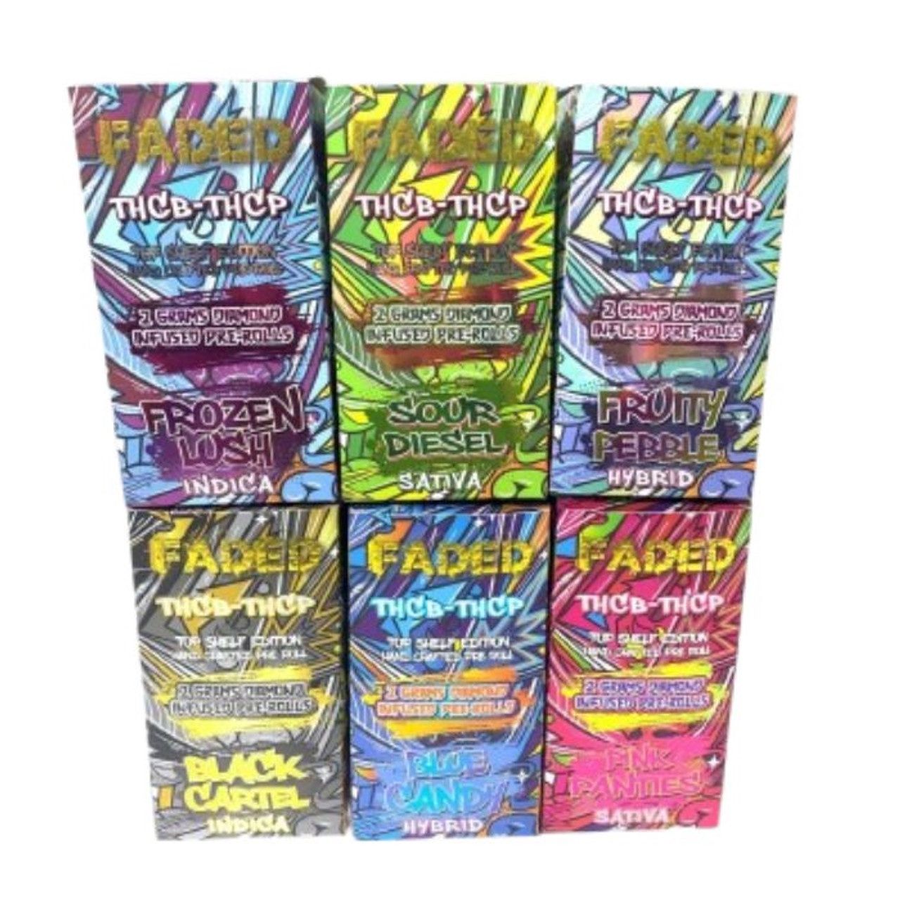 Faded THCB-THCP 5pk Top Shelf Pre-Roll