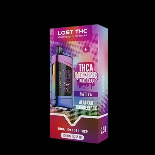 Lost THC Melted Diamonds 7.5g THC Disposable