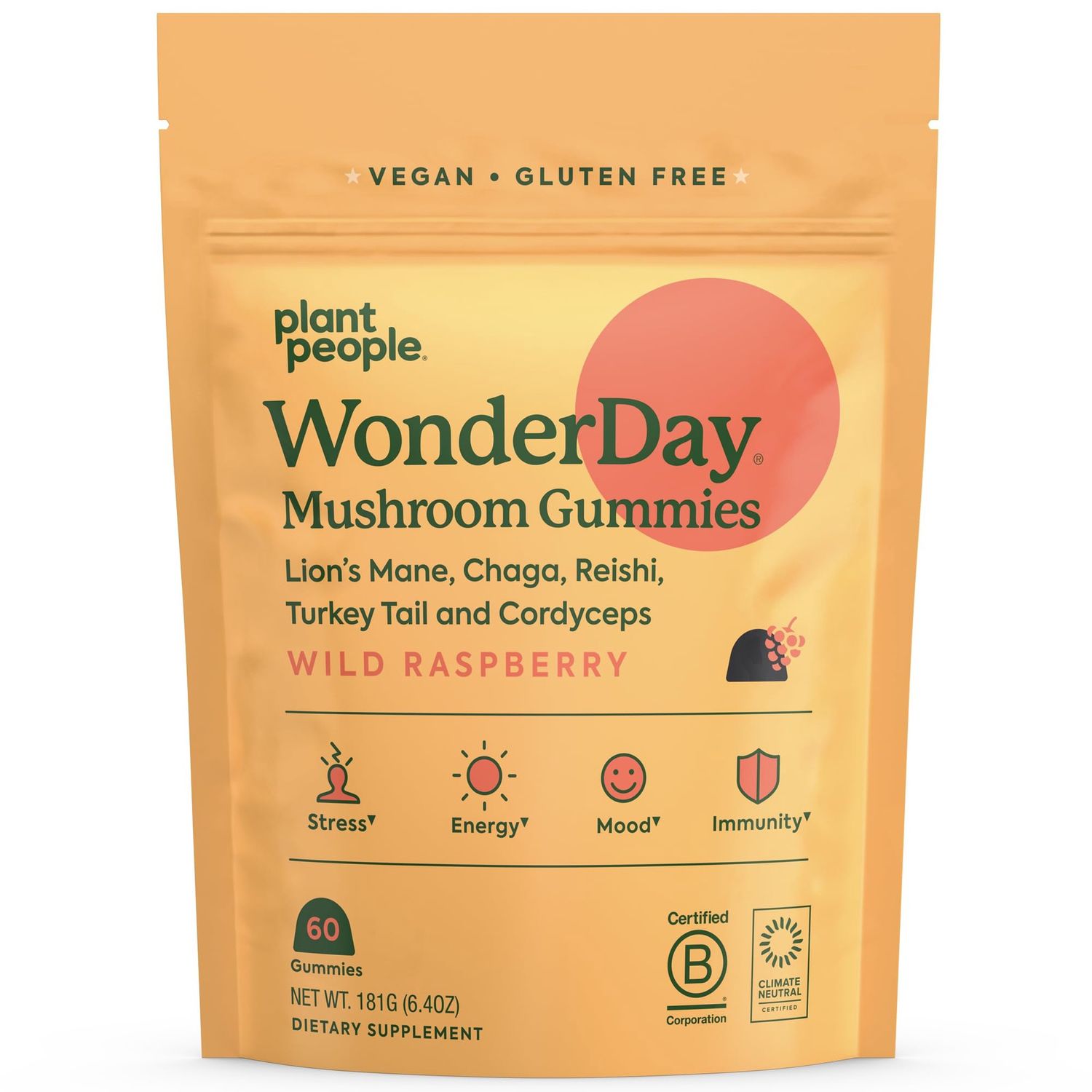 Plant People Wonder Mushroom Gummies (Day &amp; Night)