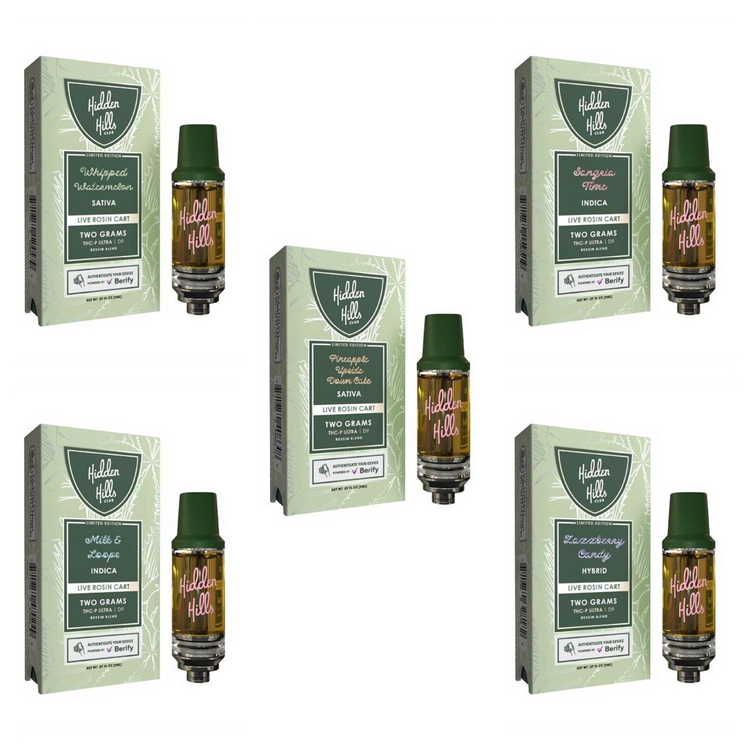 Hidden Hills Bussin Blend 2g Cartridges