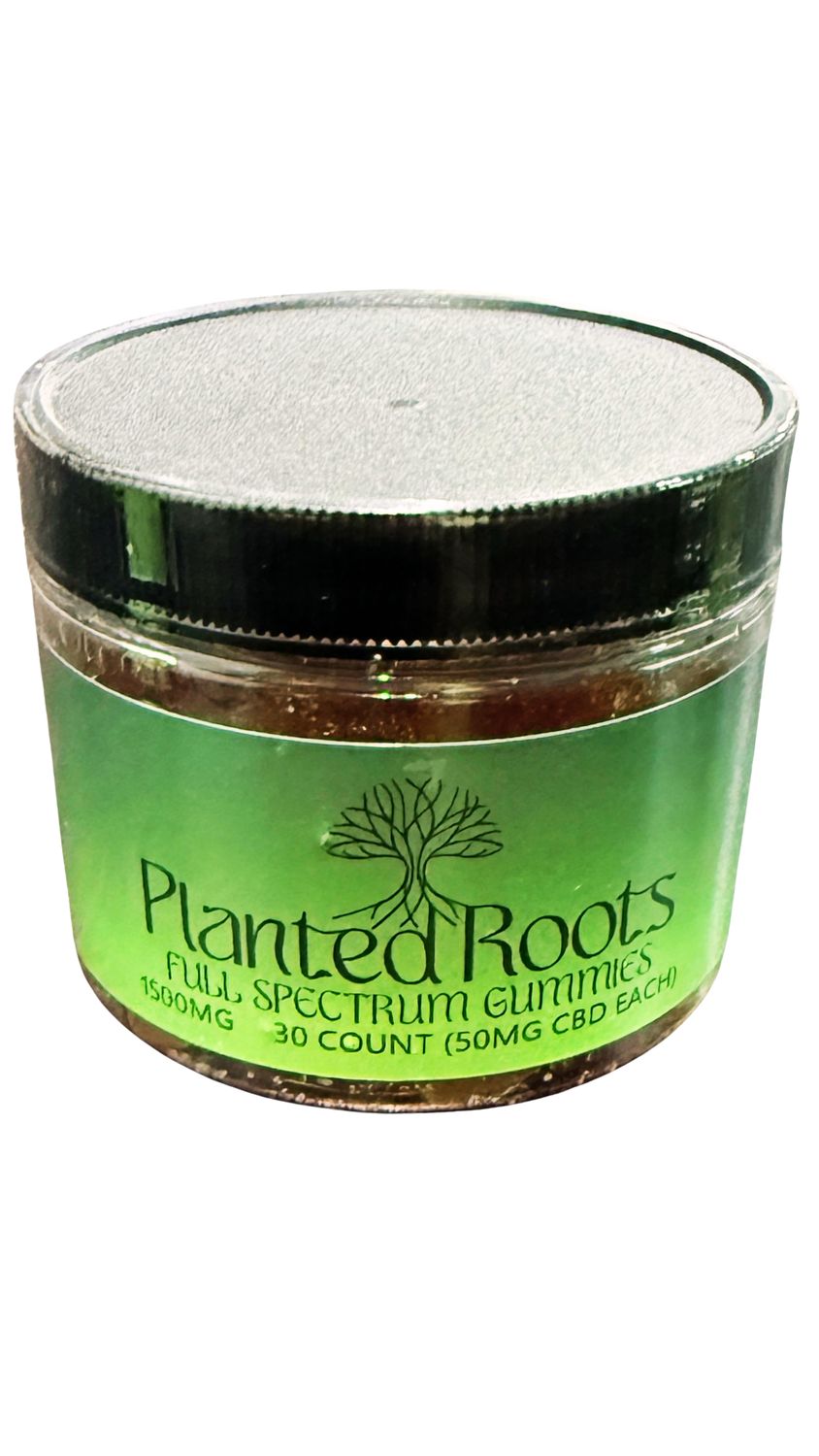 Planted Roots 1500mg CBD Gummies - 30ct Jar