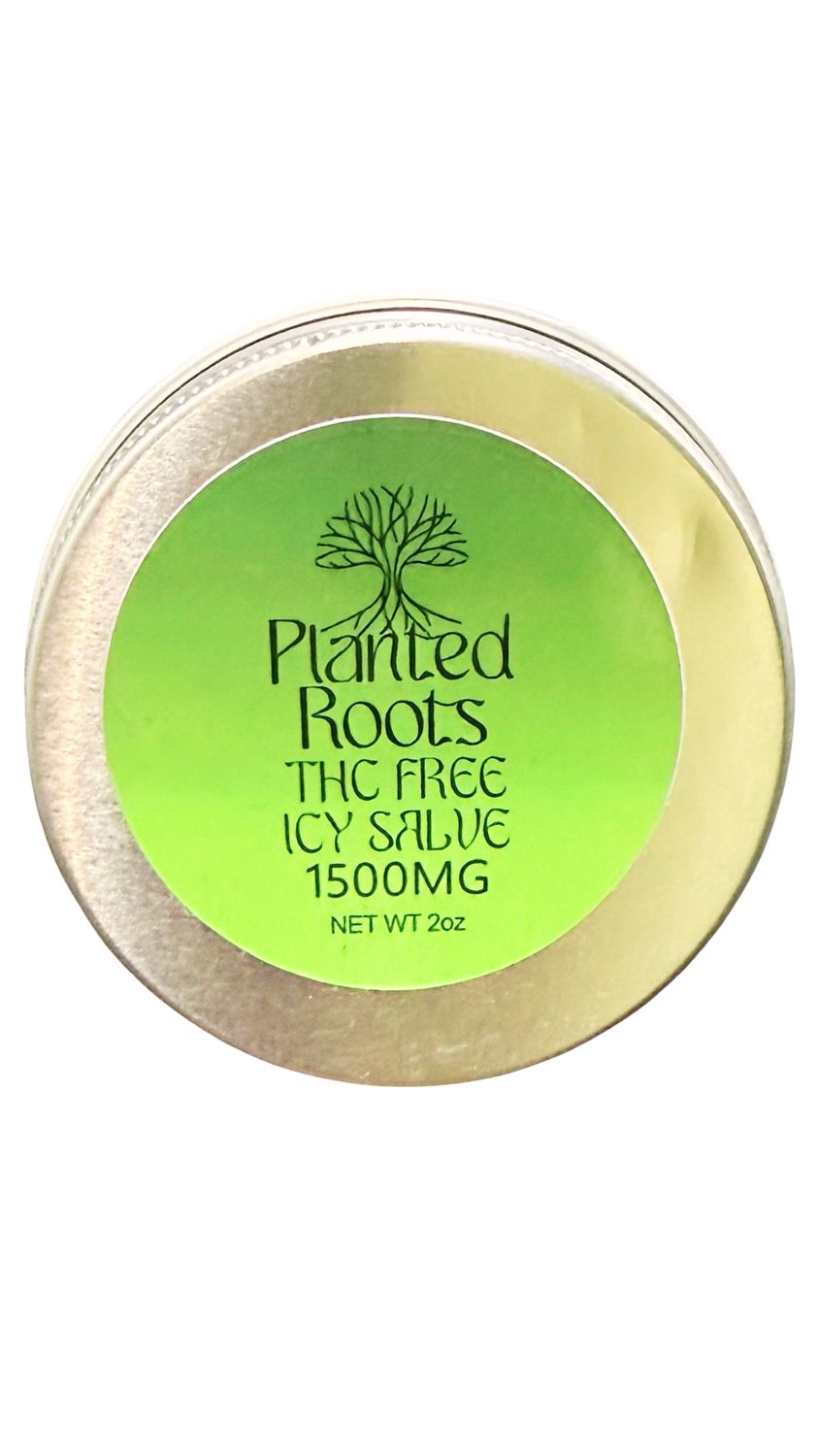 Planted Roots CBD ICY Salve 1500mg - 2oz