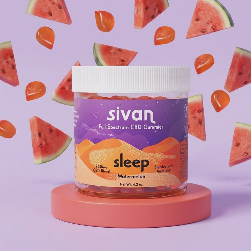 Sivan CBD Gummies 750mg Jar - 30ct