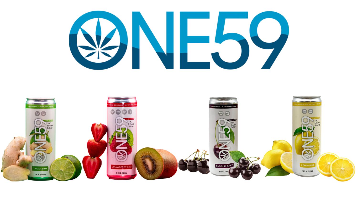 One59  THC Seltzer + CBD