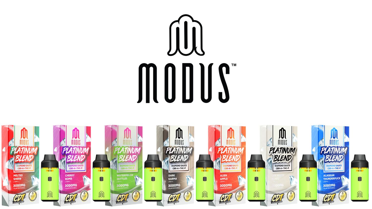 Modus Platinium Blend 3g THC Disposable
