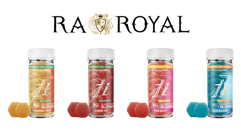 Ra Royal THC Blend 500mg Gummies - 30ct