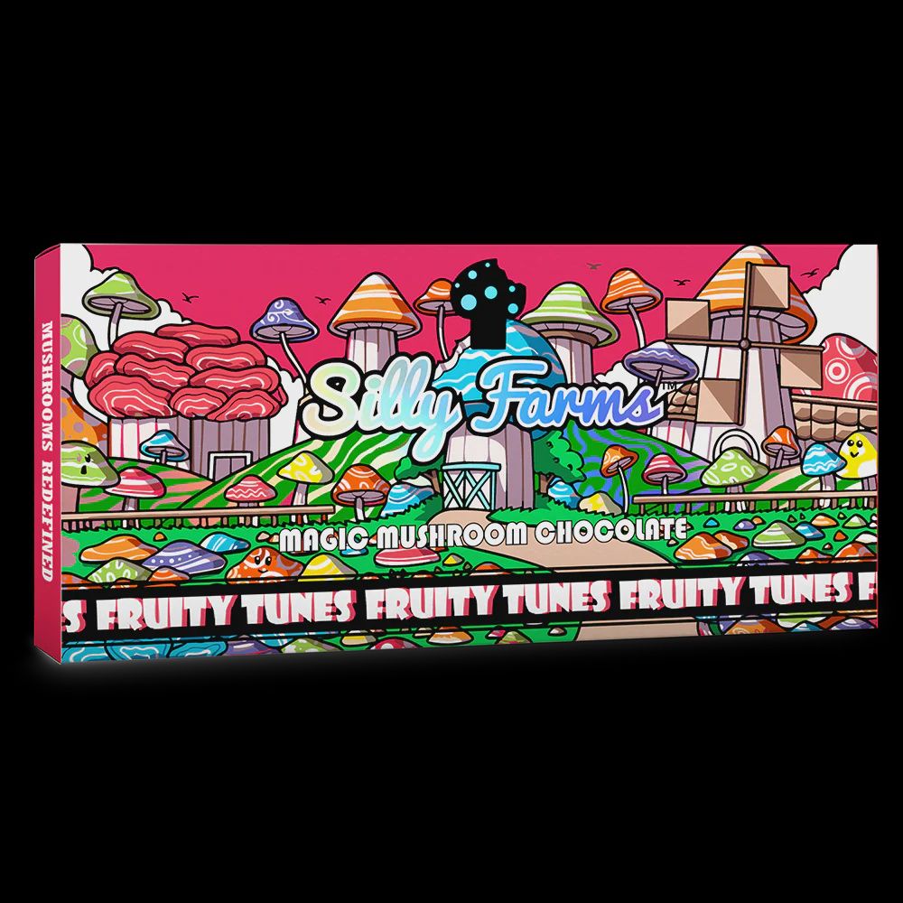 Silly Farms Magic Mushroom Bars, Flavor: Fruity Tunes
