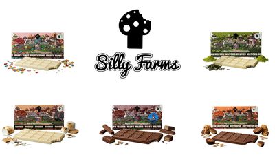 Silly Farms Magic Mushroom Bars