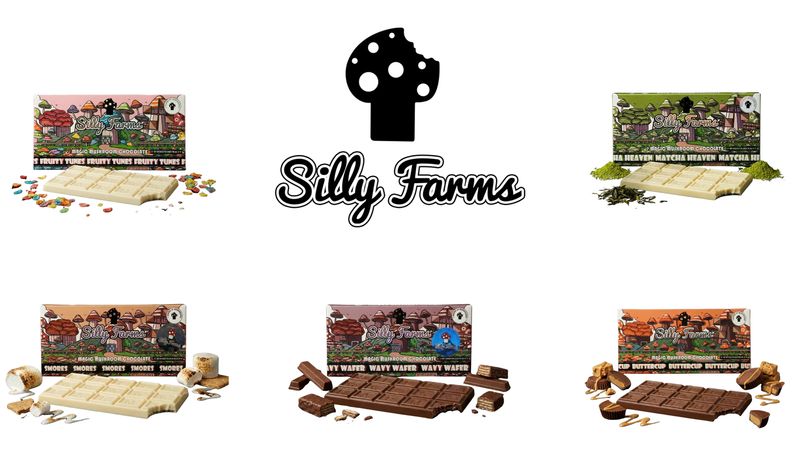 Silly Farms Magic Mushroom Bars