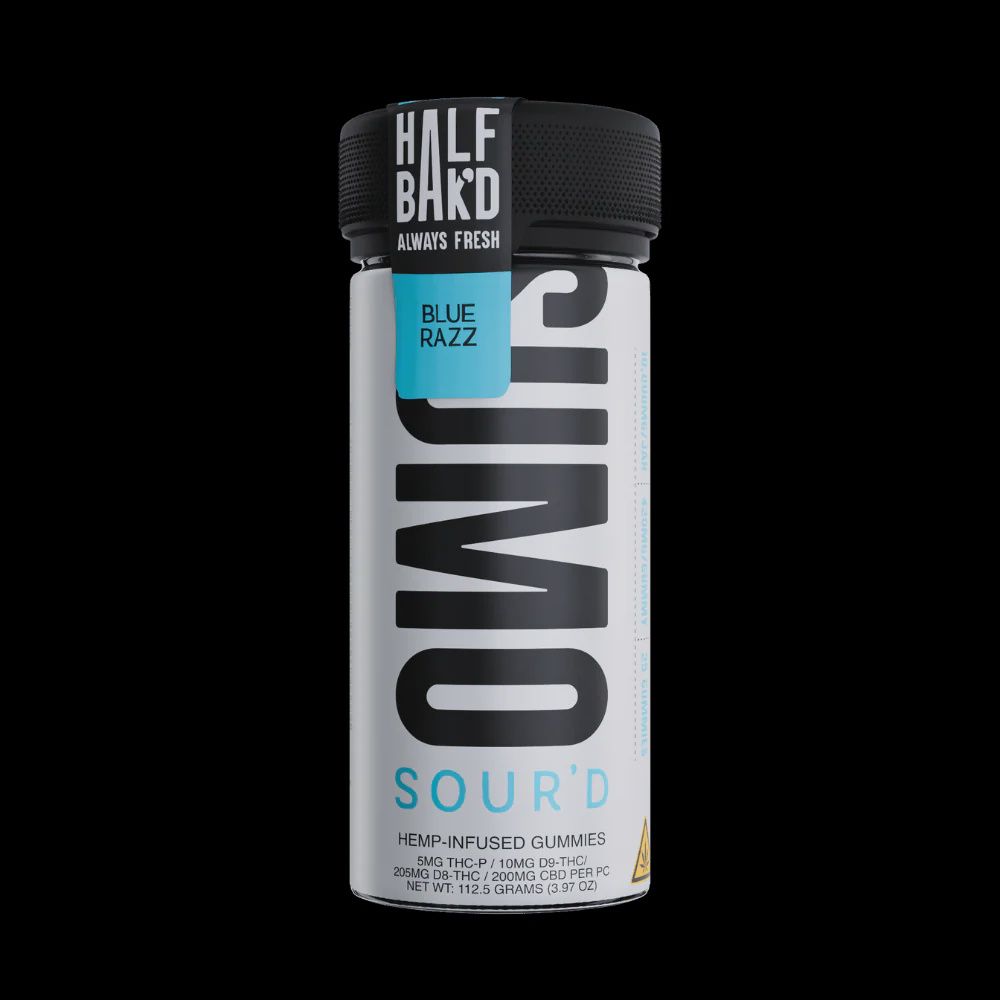 Half Bak'd THCP Sumo Sour Gummies - 25ct