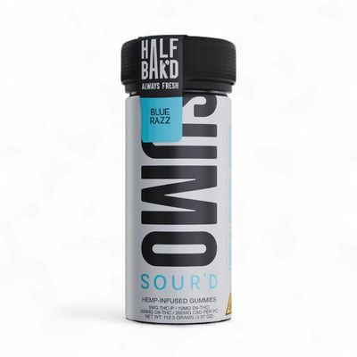 Half Bak'd Sumo Sour 420mg Gummies - 25ct