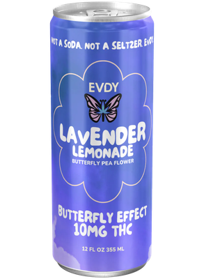 EVDY 10mg THC Drink - Lavender Lemonade