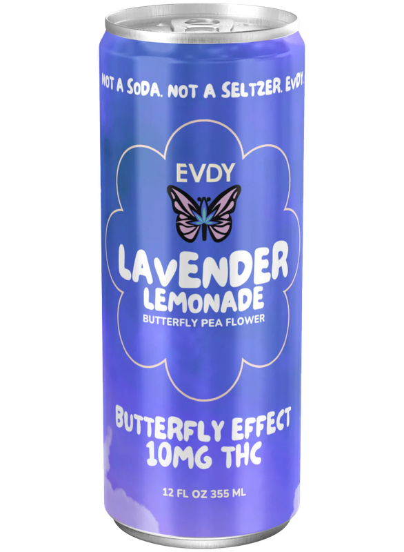 EVDY 10mg THC Drink - Lavender Lemonade