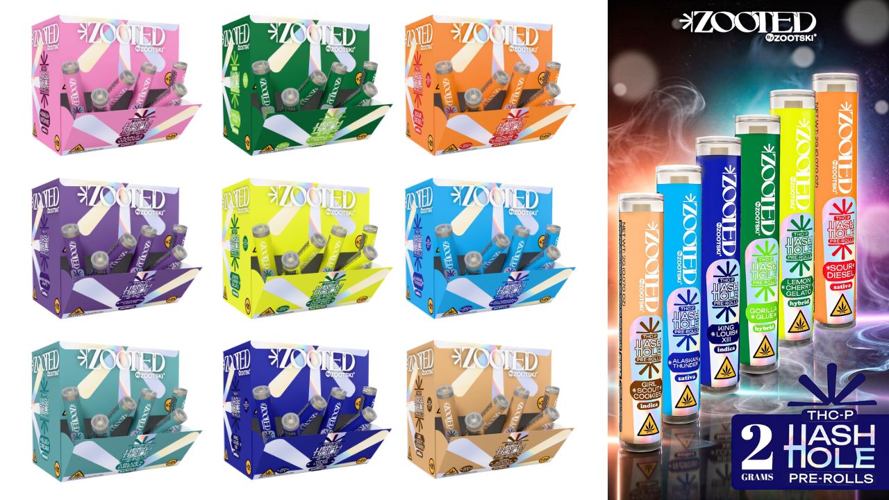 Zooted Hash Hole Pre-Rolls 2g