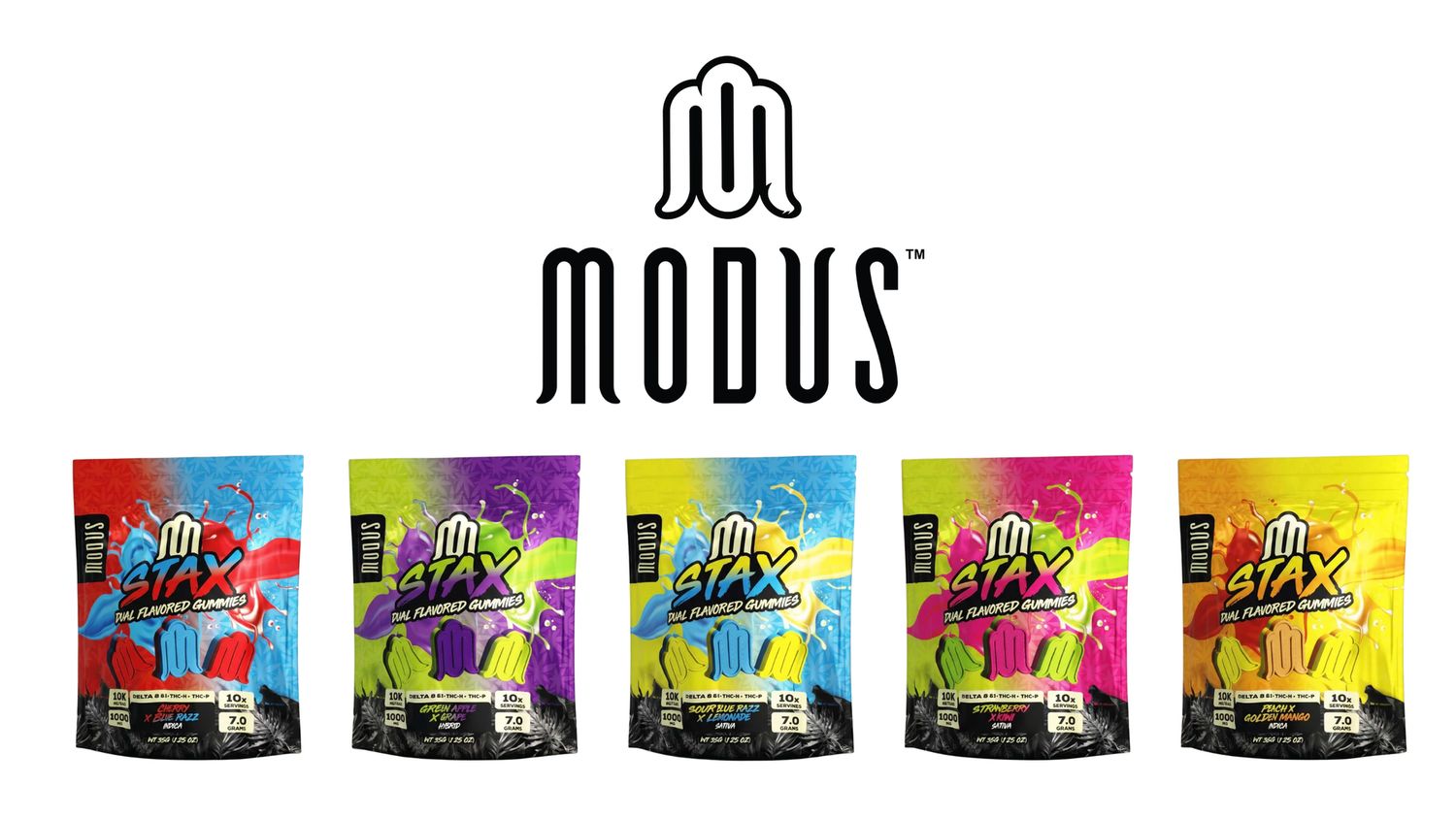 Modus Stax 1000mg Gummies - 10ct