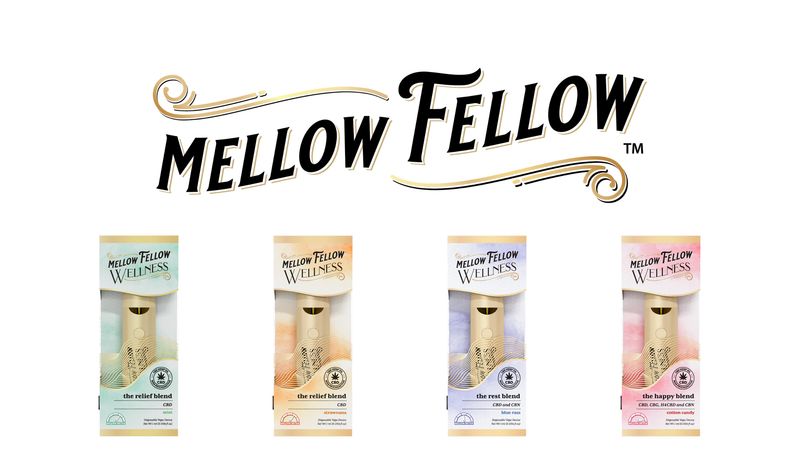 Mellow Fellow CBD Wellness Disposable 1gm