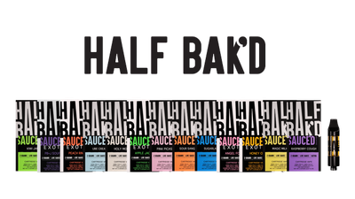 Half Bak'd Sauced THC-P 2g cartridge