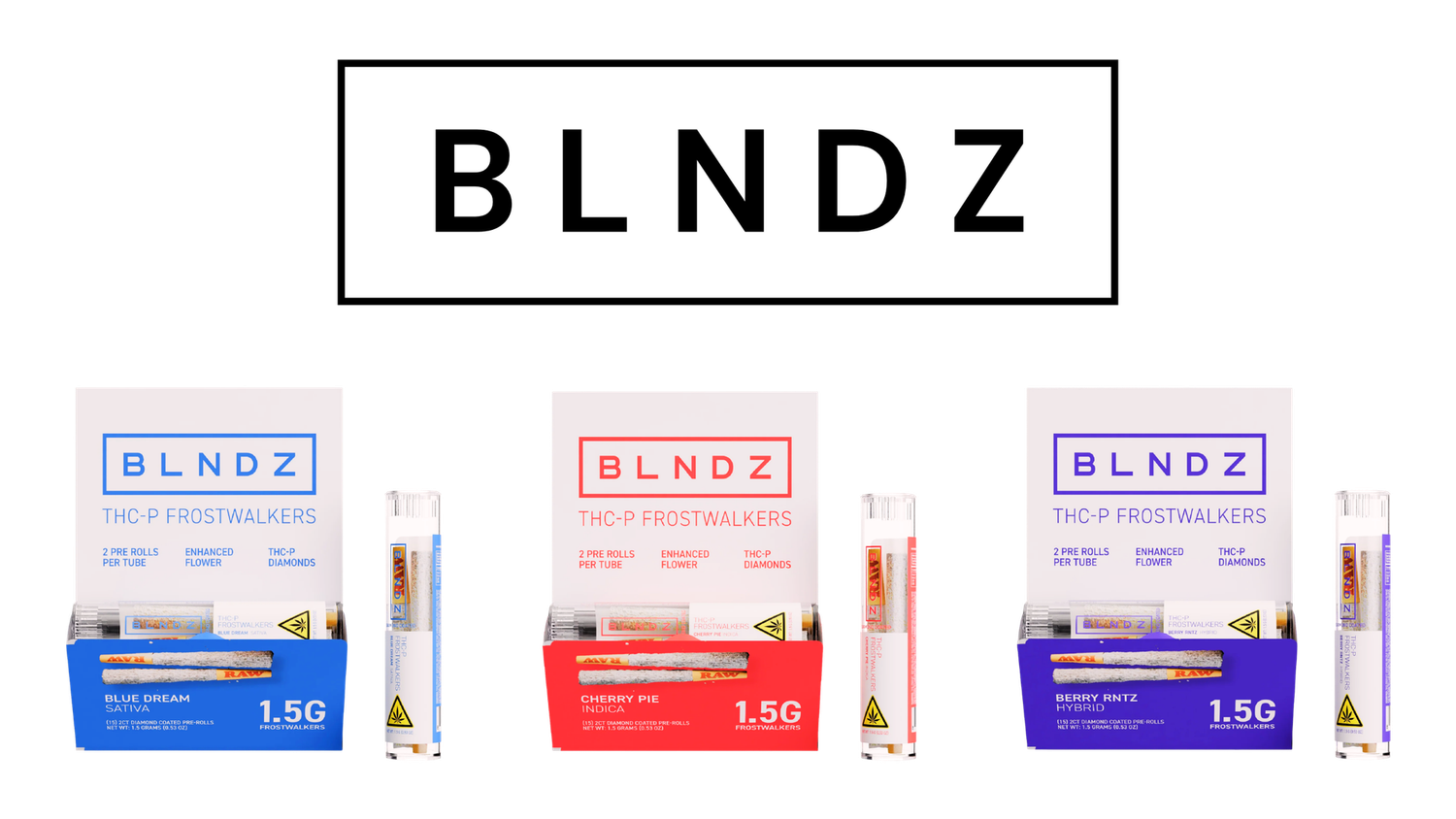 BLNDZ 2pk prerolls 1.5g total