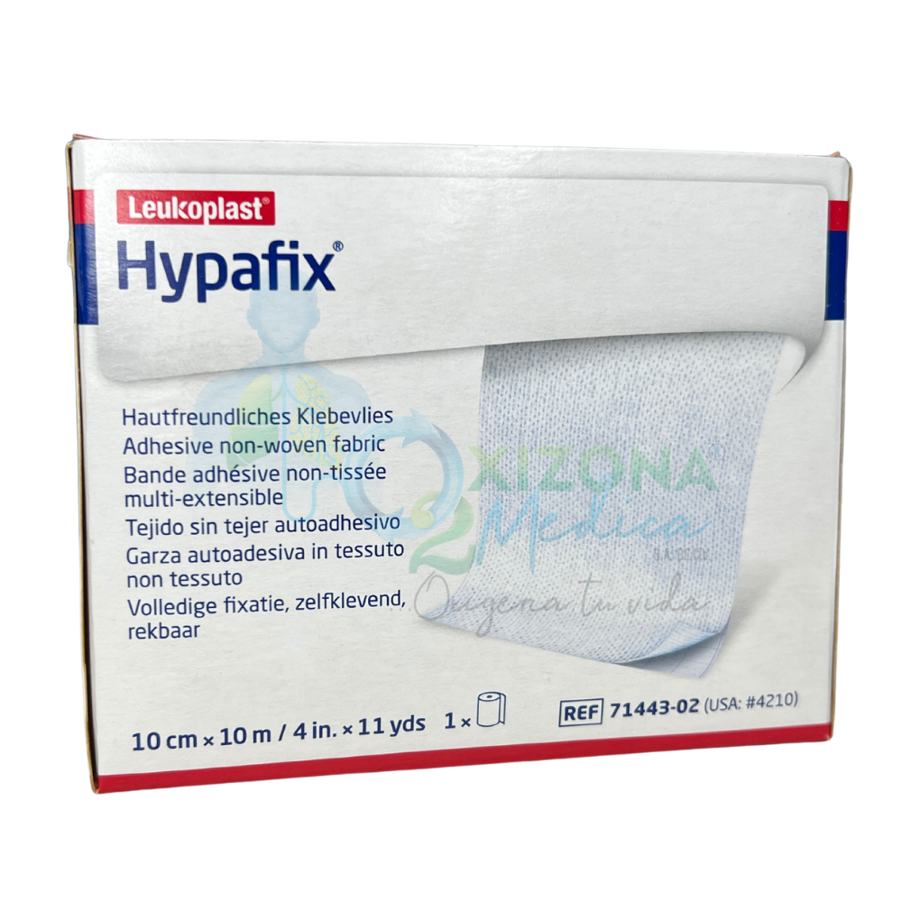 Apósito 10 m x 10 cm Hypafix blanco 1 rollo