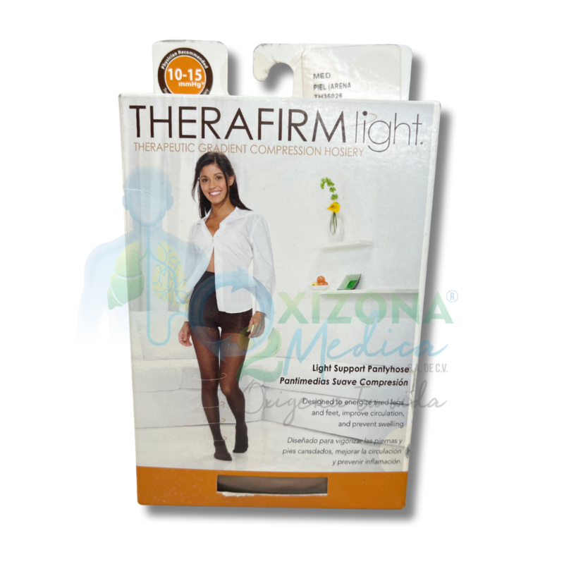 Pantimedias suaves de ligera compresión THERAFIRM LIGHT