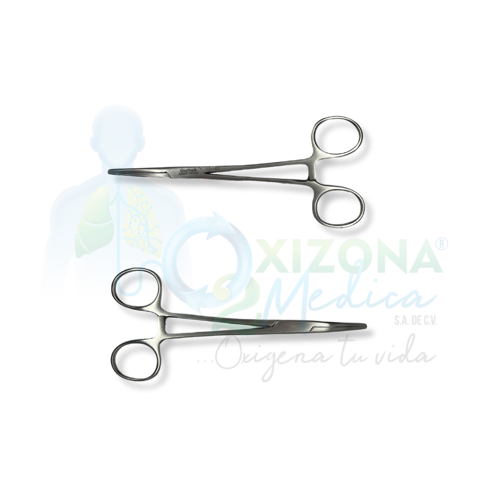 Pinza Kelly curva 17 cm GUTTEK