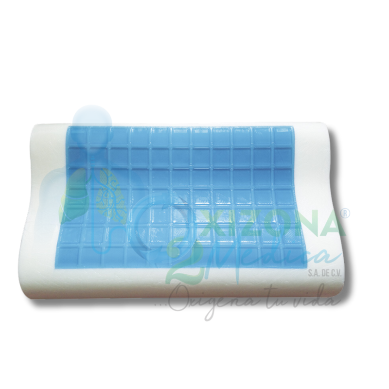 Almohada contorneada con gel HOMECARE