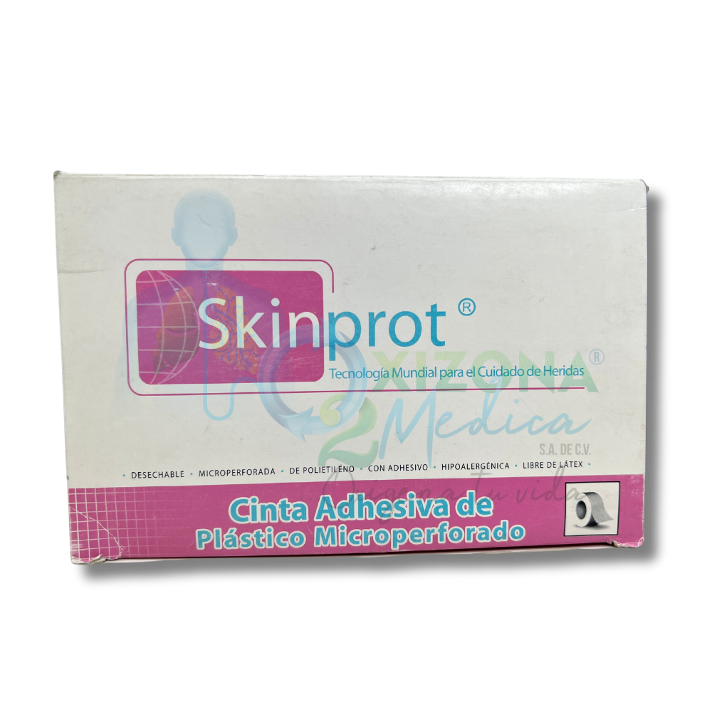 Cinta adhesiva de plástico microperforado  SKINPROT