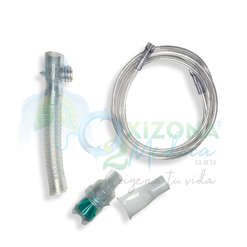 Kit micronebulizador en T