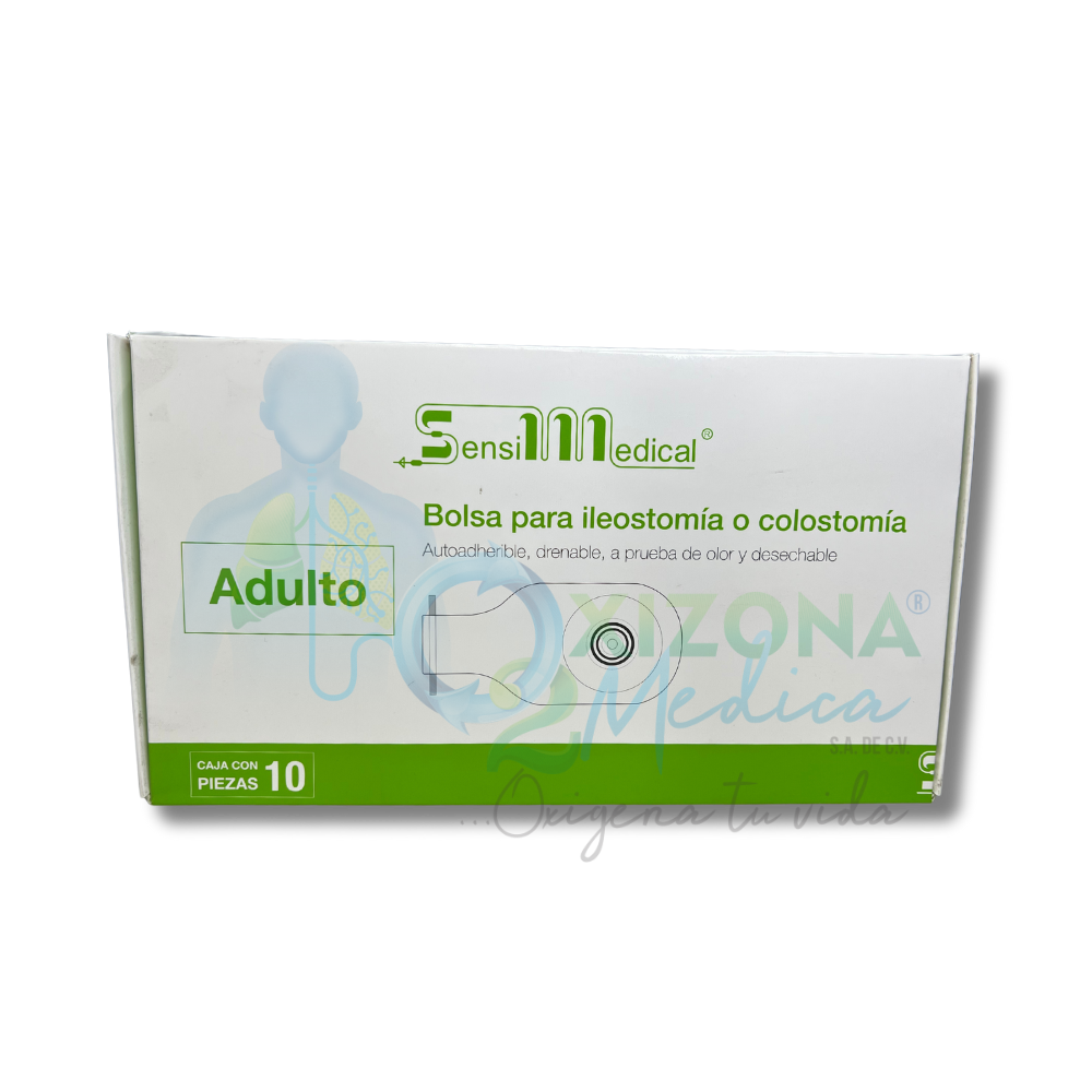Bolsa para ilestomía o colostomía para adulto SENSIMEDICAL